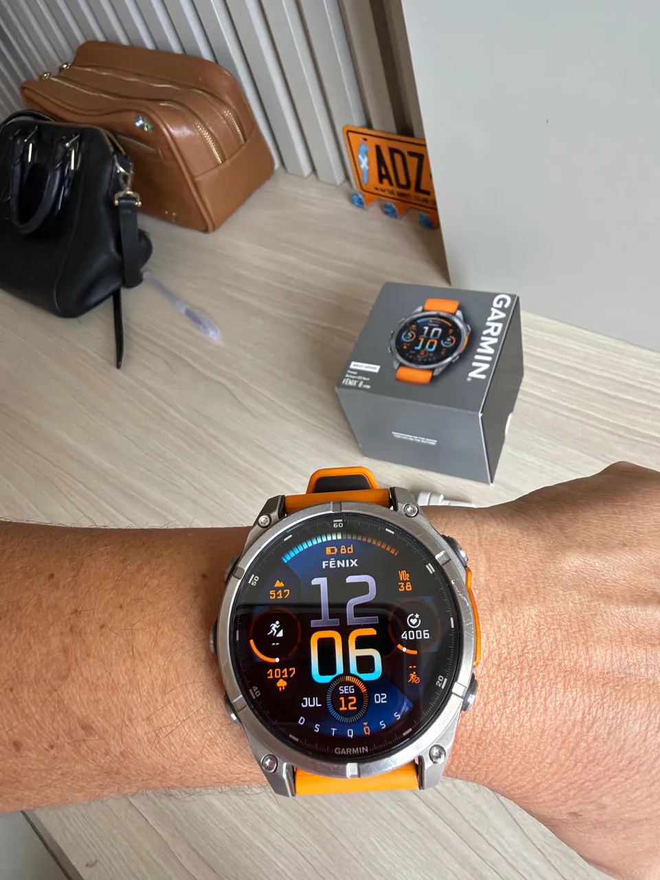 Garmin Fênix 8 Safira 47mm - Foto 4