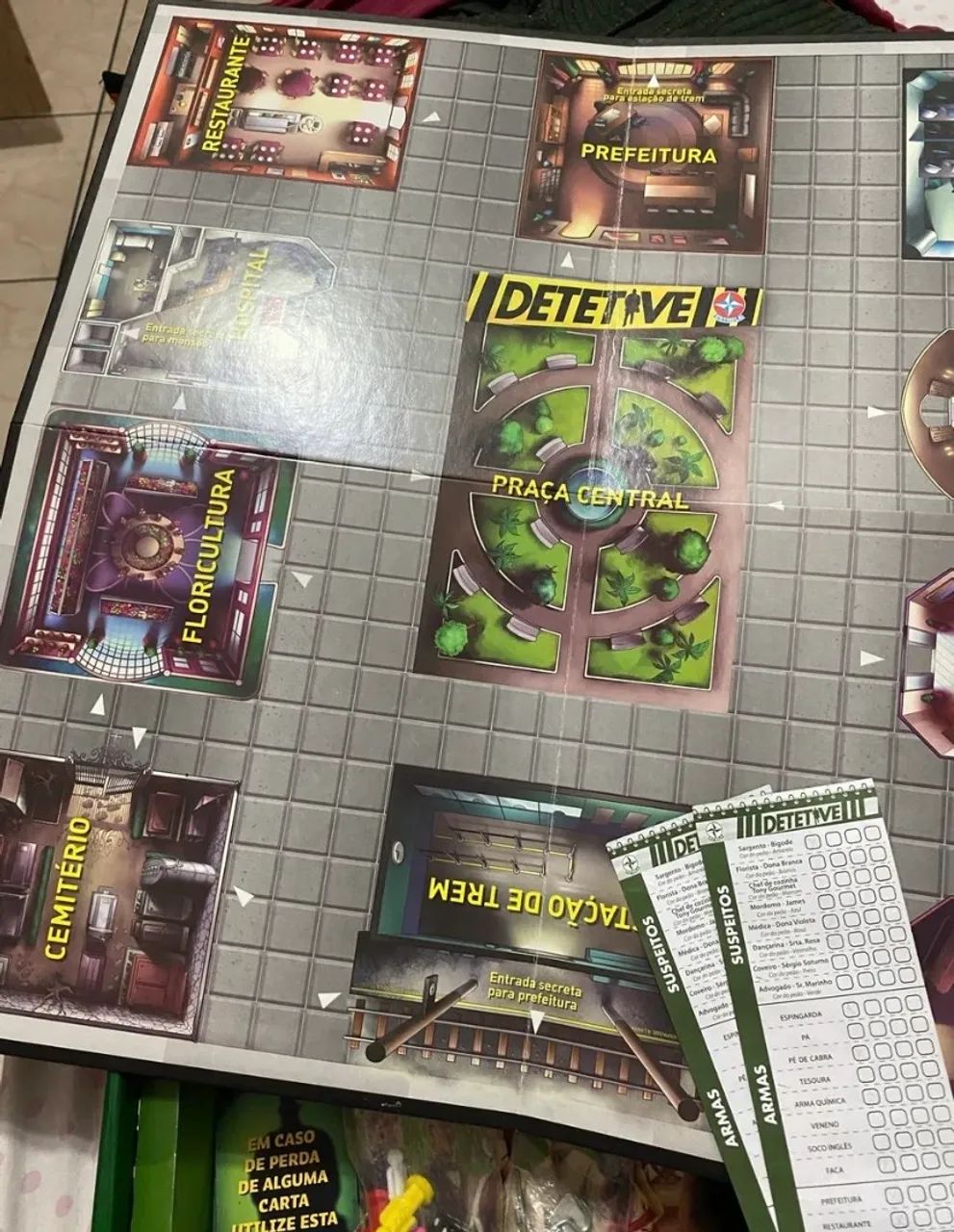 Jogo de tabuleiro Detetive - Foto 5