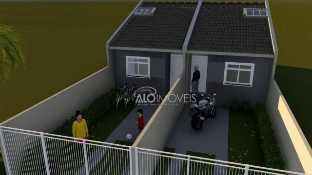 Casa com 2 dormitórios à venda, 41 m² por r$ 160.000 - campo de santana - curitiba/pr - Foto 4