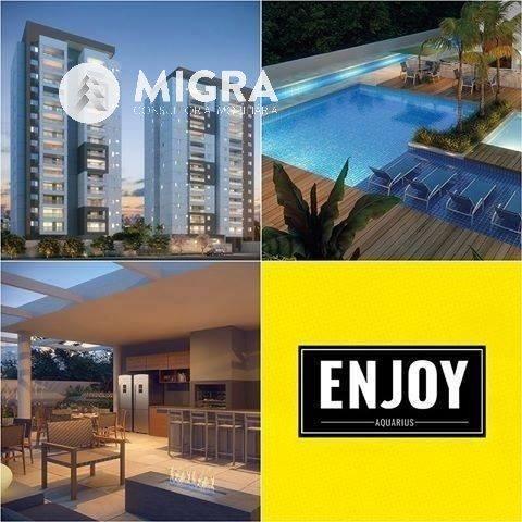 Apartamento à venda com 2 dormitórios em Jd aquarius, Sao jose doa campos cod:972