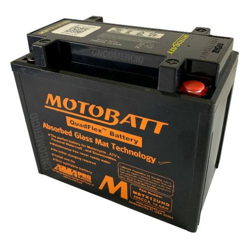Bateria Agm Motobatt Mbtx12u Ytx14hbs Hd Sportster 883/1200 Hayabusa 1300 Vstrom 650 - Foto 4