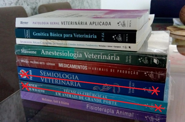 Kit Livros Veterinária
