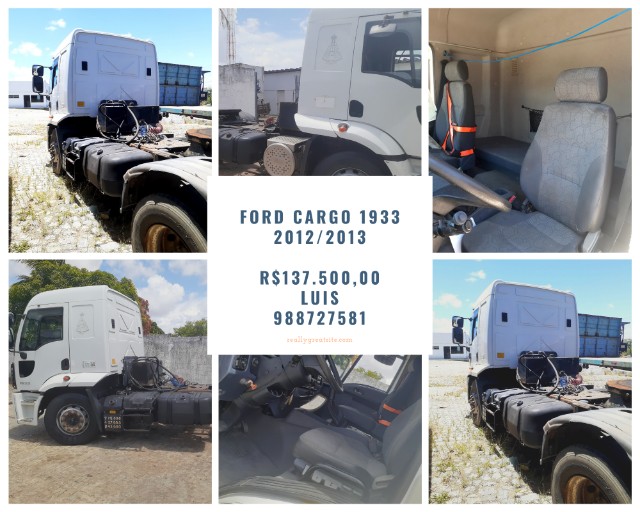 CAMINHÃO FORD CARGO 1933