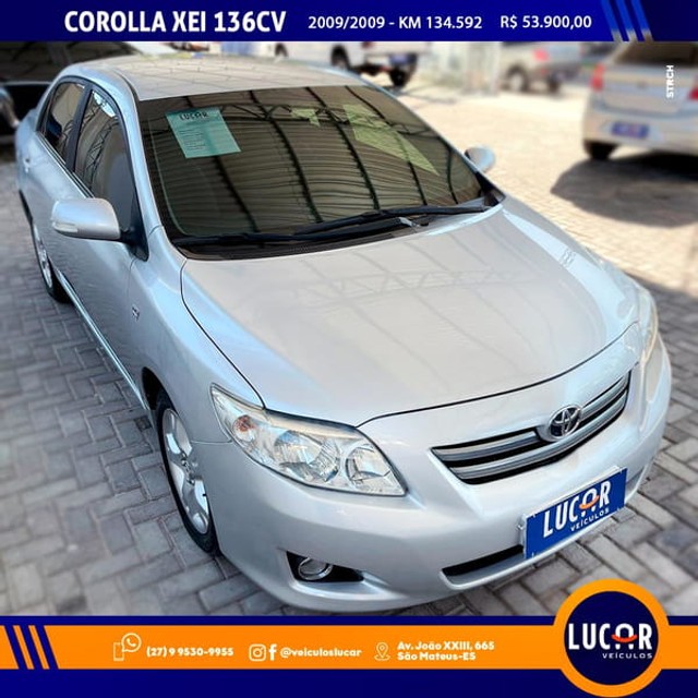 TOYOTA COROLLA SEDAN XEI 1.8 16V FLEX  AUT.  A/G 4P