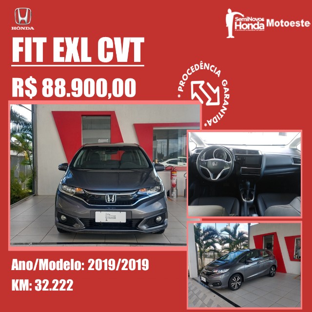 HONDA FIT EXL CVT