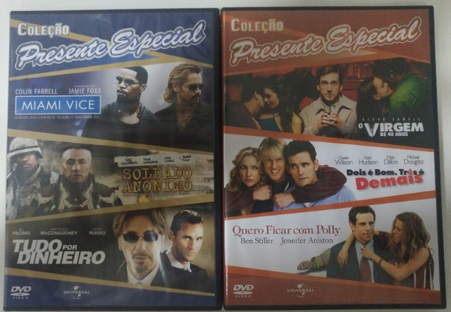 DVDs Filmes Triplos Originais