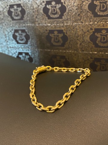 Pulseira em ouro 18k 9 gramas - Foto 5
