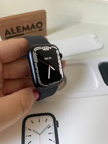 Apple Watch Series 7 45 Mm 90% Bateria e Apple Care Ate Dez/23 | Relógio  Feminino Apple Usado 86903032 | enjoei