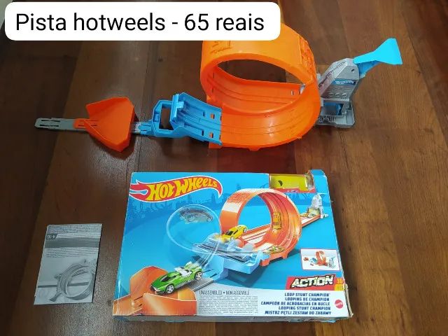 Pista Hot-Wheels Campeonato de Looping