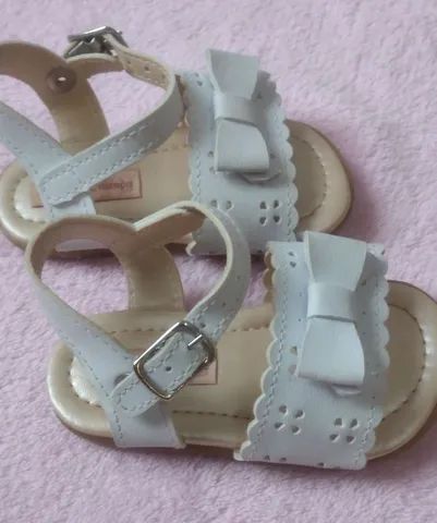 Sandália Branca N°16 - Foto 5