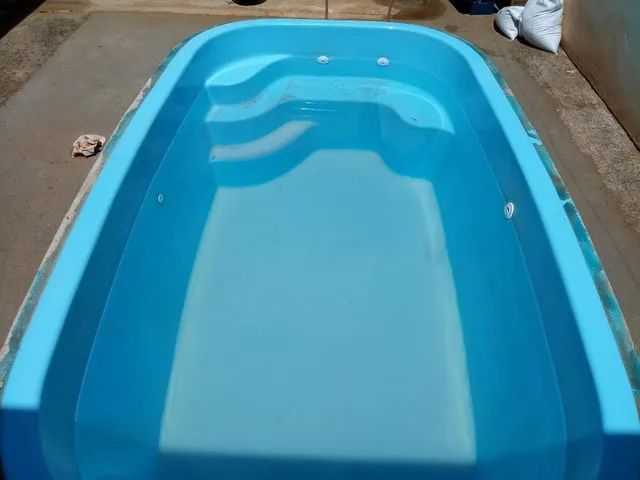 Piscina de fibra 