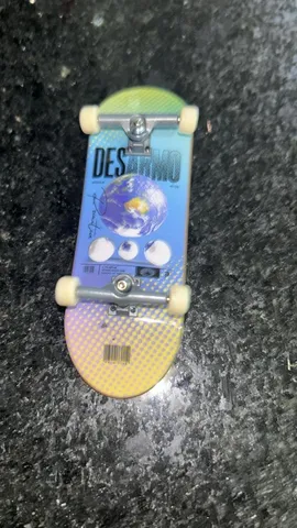 5 Skate Dedo Profissional Shape Com Lixa Para Rampa Pista