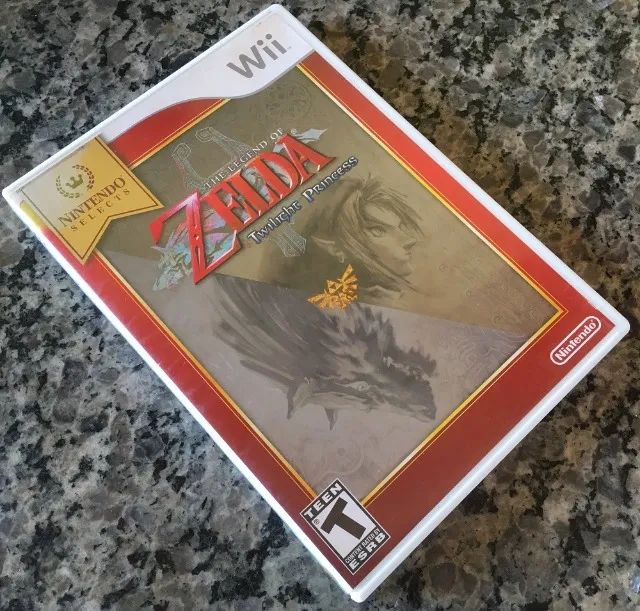 Zelda Twilight Princess: Nintendo Selects WII Game