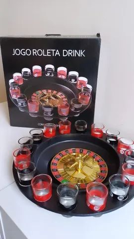 Jogo da Roleta Drinks/bebidas Tequila/Whisky etc's 