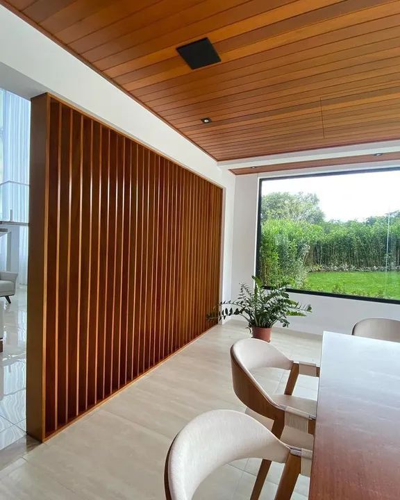 Divisor/Brise de Ambiente em Madeira - Moderno e Elegante - Foto 3