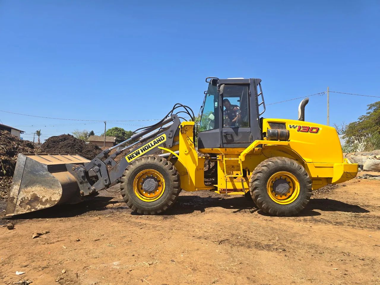 Pá carregadeira W130_2012_ 100% Funcionando - Foto 2