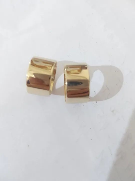 aliança moeda Antiga noivado ou casamento - Foto 5