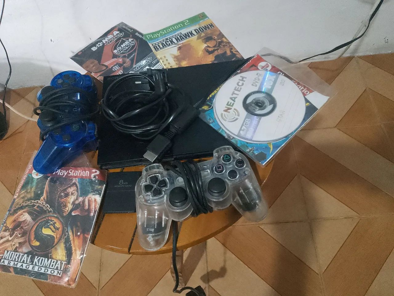 Playstation 2 completo desbloqueado 2 controles 11 jogos( aceito pix e  cartão) - Consoles de Vídeo Game - Nova Cidade, São Gonçalo 1324429013 | OLX