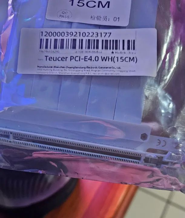 Placa de video ma vertical (Lacrada, top GEN 4.0, única unidade) - Foto 3