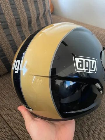 Capacete Tricomposto AGV S4 SV Tamanho M (58) om Óculos de Sol - Foto 3