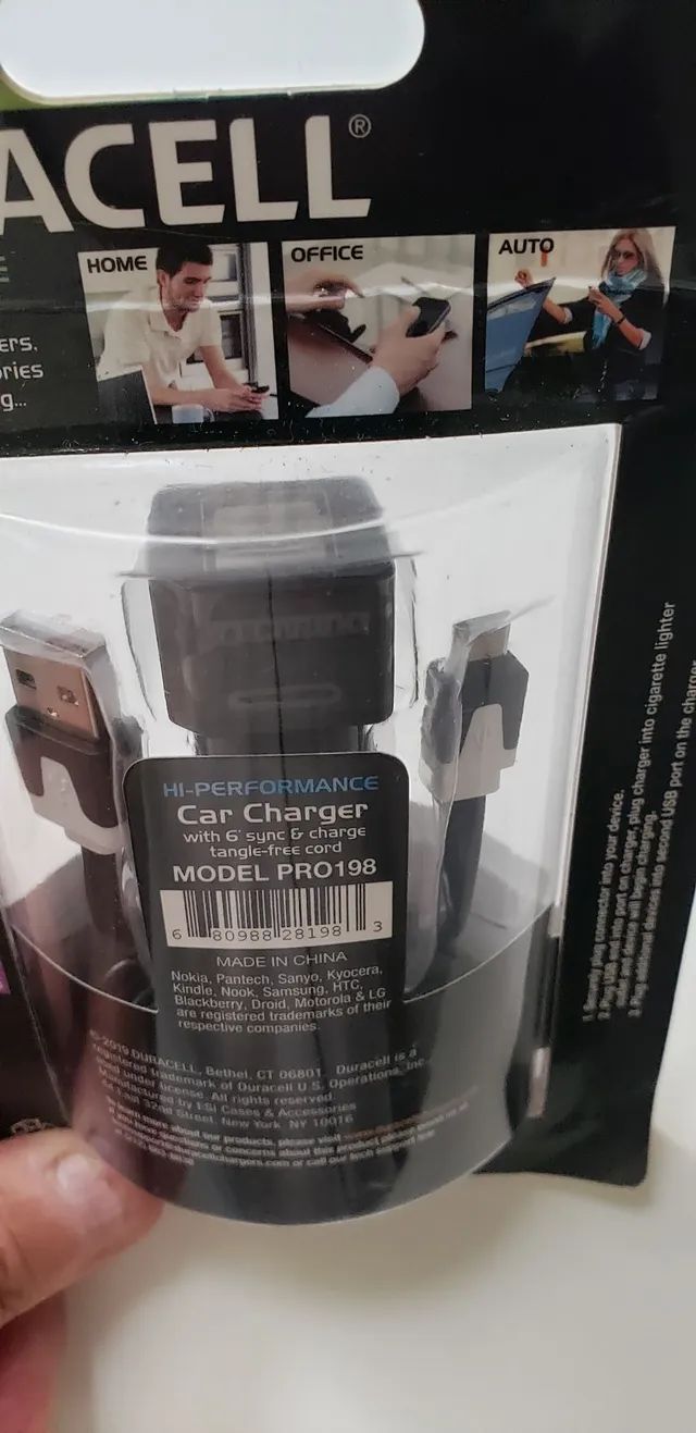 Carregador e cabo USB x micro USB  - Foto 4