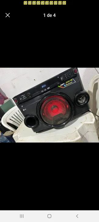 Som automotivo com subwoofer e 2 caixas de som - Foto 6