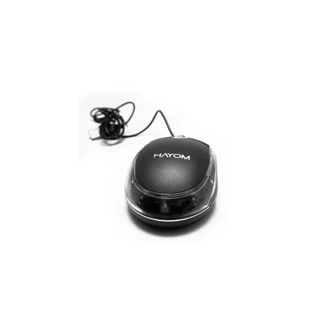 Mouse Optico Usb Com Fio Office Preto