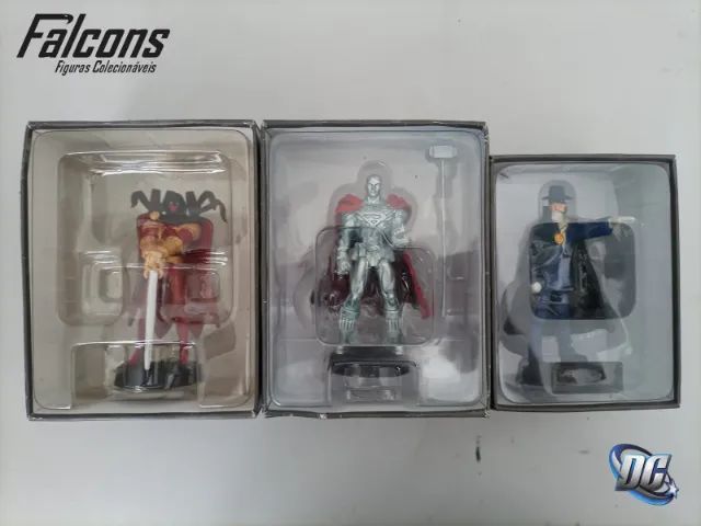 Lote Coleção de Miniaturas DC Eaglemoss Raridades DC - 3 Peças - Foto 3
