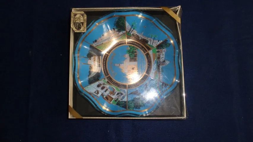 Prato Vintage Castelo da Bela Adormecida-Disney, Lacrado Original(Colecionador Decoração)  - Foto 5