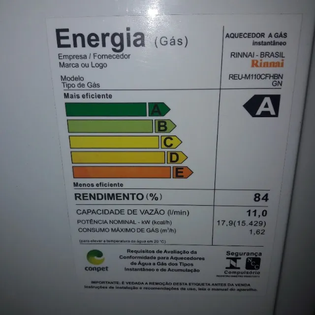 Junker Aquecedor de Água Rinnai 11 litros