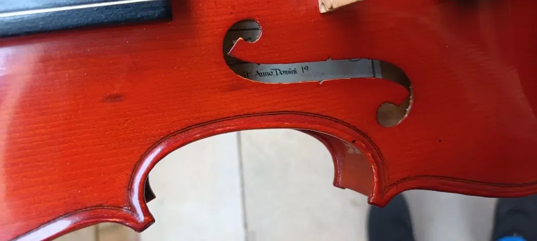 violino 4/4 cremona fecit anno domini 19, madeiras nobres