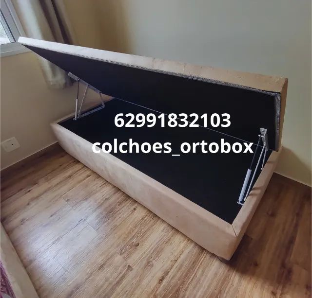 Cama Box Baú Solteiro direto da fabrica