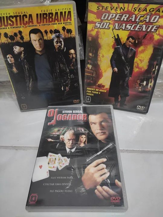DVDs Steven Seagal - Coleção Completa
