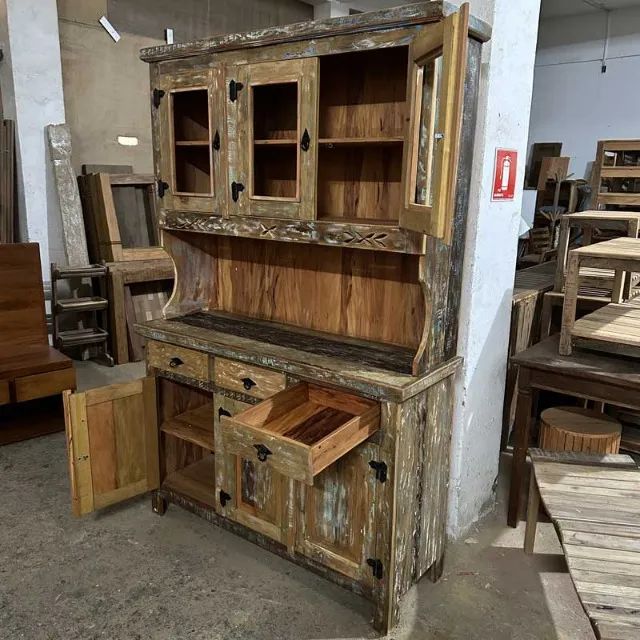 Arca E Oratório Com Patina - Foto 5
