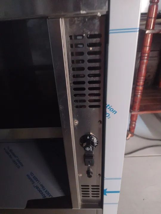 Balcão aquecido de Aço Inox Tramontina 220 novo - Foto 2