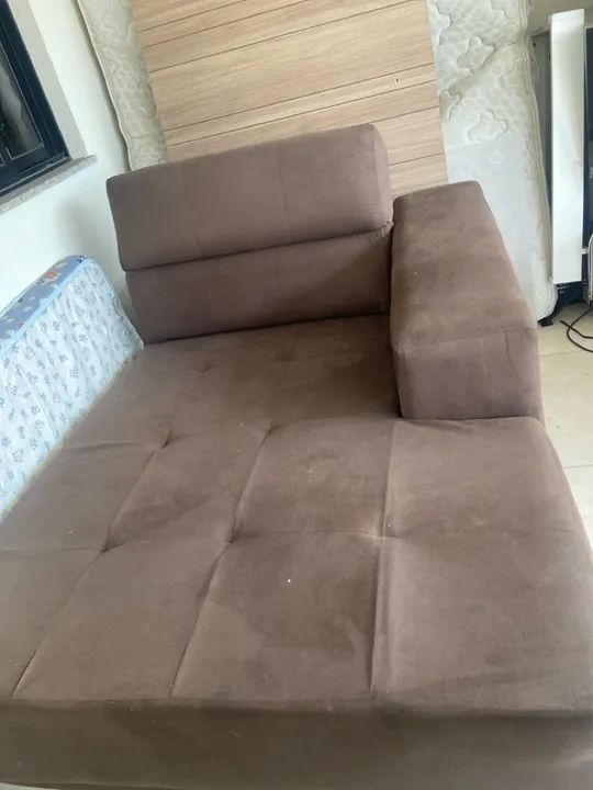 Sofá suede comprado no Casashopping - Foto 4
