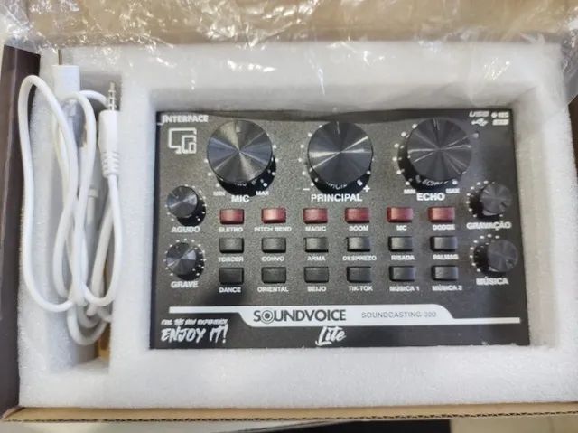 Interface De Áudio Usb Celular Soundcasting-300 na Plugmusic Serrano - Foto 3