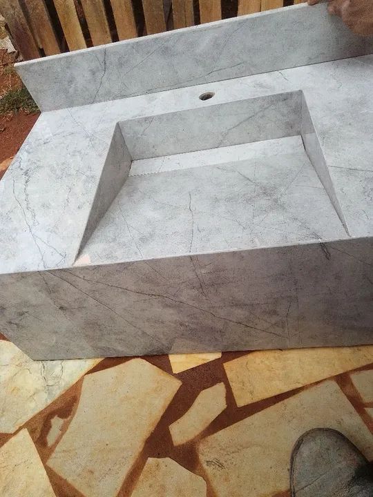 Pia de Porcelanato para Banheiro - Foto 3