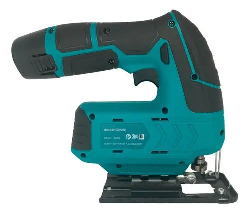 Serra tico tico multifuncional 12v 500W de potência 2 baterias Luatek LWJ-226  - Foto 2