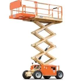 Plataformas elevatória tesoura para locação| Elevação de 8mts, 10mts e 12mts|  - Foto 2