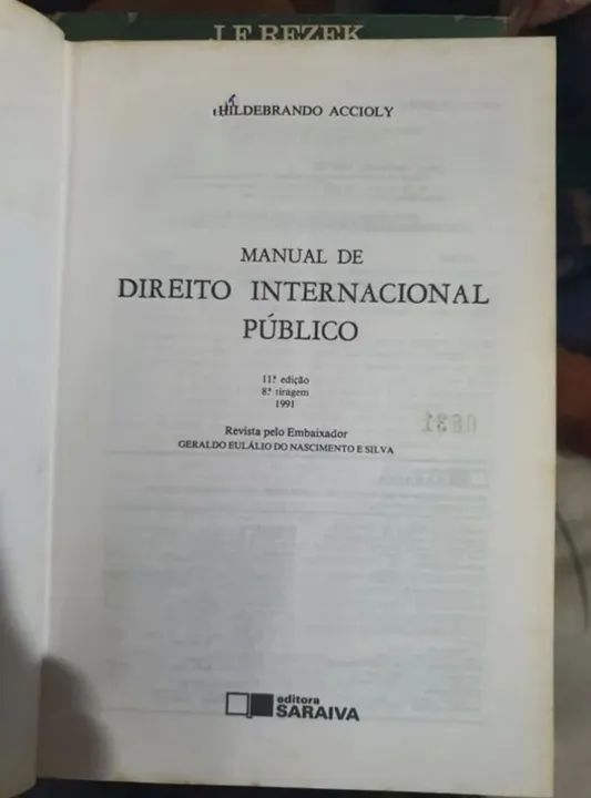 Manual de Direito Internacional Público - Foto 3