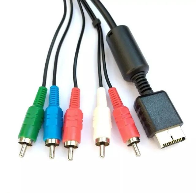 Cabo Vídeo Componente Compatível com Ps2 Ps3 Playstation 2 Play 3 - Foto 4