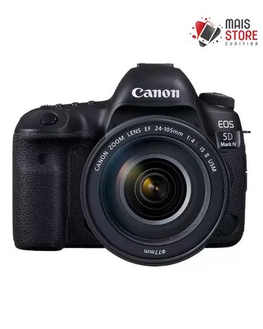 Câmera Canon Eos 5D Mark IV Ef 24-105mm f/4L Is II Usm (Novo