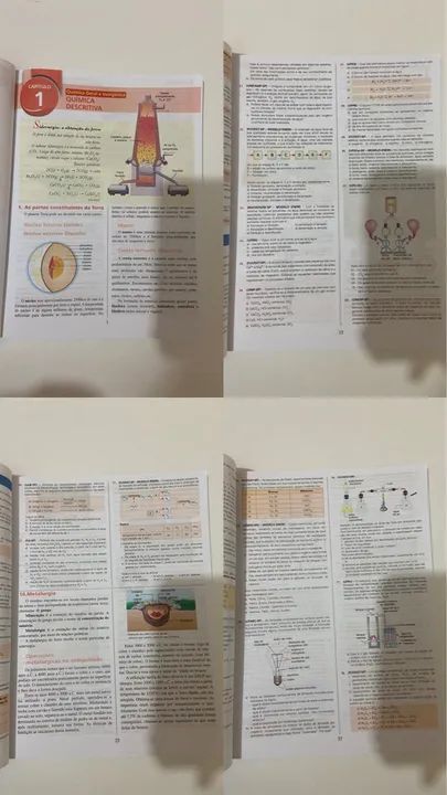 livros de química volumes 3 e 4 colégio objetivo - Foto 4