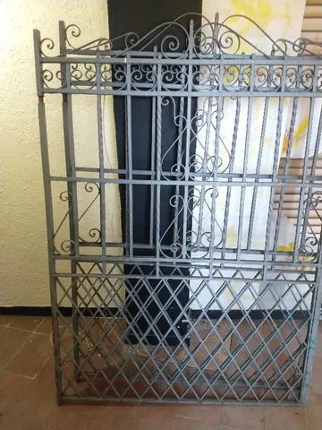 Portão de ferro maciço garagem - Foto 4