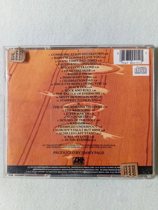 Cd Led Zeppelin remasters - Foto 4