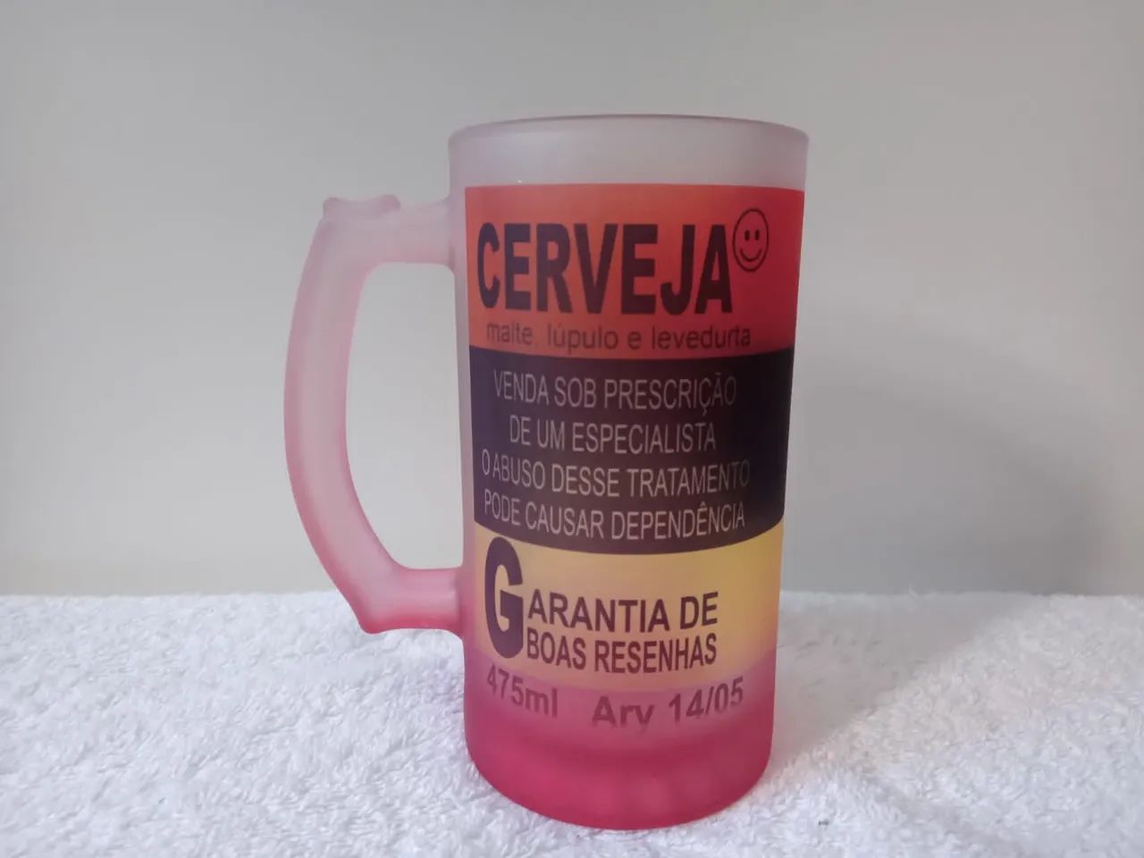 Caneca de Chopp 475ml Vidro Temperado  - Foto 4