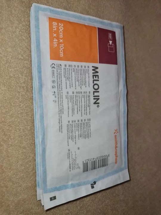 Curativo não aderente Melolin 20x10cm