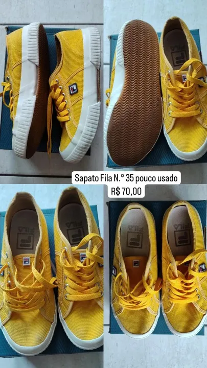 Sapatênis Fila N.° 35