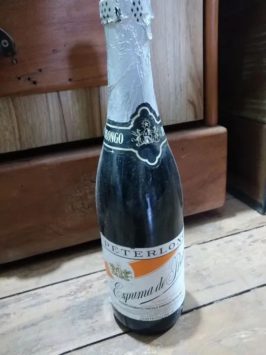 Espuma de prata  - Garrafa Antiga